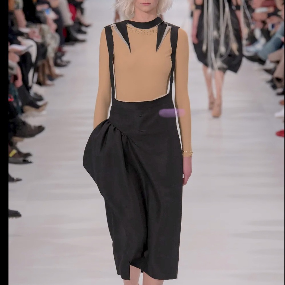 ❌sold❌Maison Margiela square neckline dress